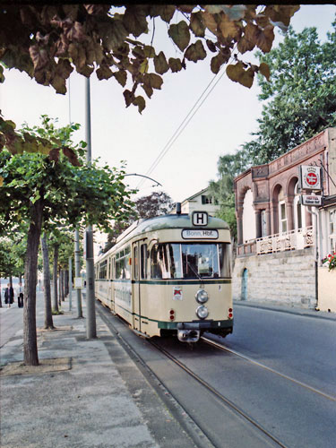 Koln-Bonn Trams - www.simplonpc.co.uk - Photo: ©1980 Ian Boyle