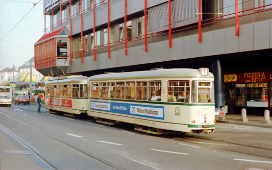 Koln-Bonn Trams - www.simplonpc.co.uk - Photo: ©1980 Ian Boyle