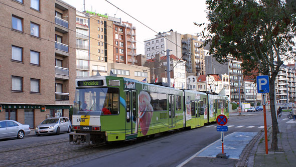 Belgian Coastal Tramway - Vicinal (SNCV) - De Lijn - Photo:  Ian Boyle, October 29th 2006 - www.simplonpc.co.uk