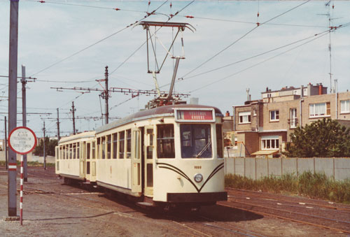 Belgian Coastal Tramway - Vicinal (SNCV) - De Lijn - Photo: 1980 Ian Boyle - www.simplonpc.co.uk