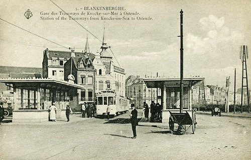 Belgian Coastal Tramway - Vicinal (SNCV) - De Lign - Photo: 1980 Ian Boyle - www.simplonpc.co.uk