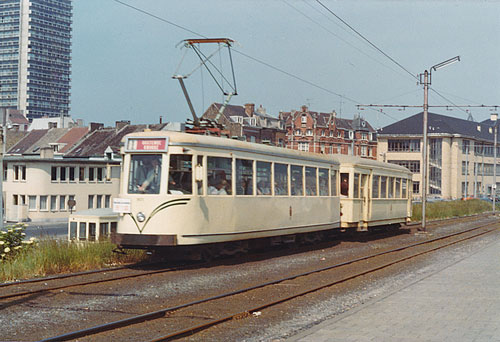 Belgian Coastal Tramway - Vicinal (SNCV) - De Lijn - Photo: 1976 Ian Boyle - www.simplonpc.co.uk