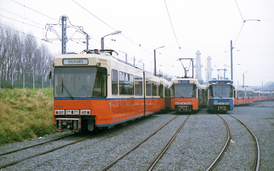 Belgian Coastal Tramway - Vicinal (SNCV) - De Lijn - Photo: 1984 Ian Boyle - www.simplonpc.co.uk