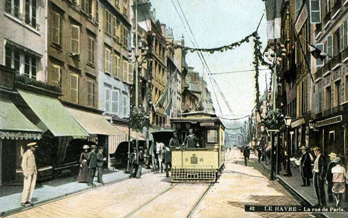 Le Havre Tramway 1894-1951- www.simplonpc.co.uk