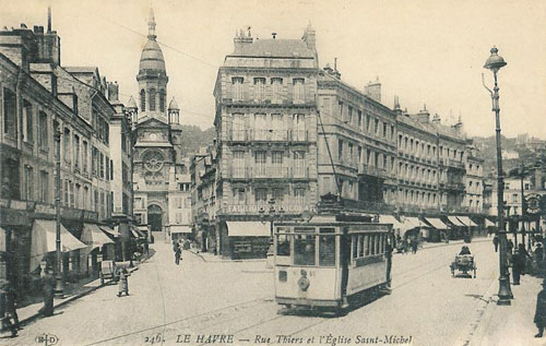 Le Havre Tramway 1894-1951- www.simplonpc.co.uk