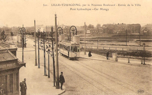 Le Mongy- Lille Trams - www.simplonpc.co.uk - Photos: ©1974  Ian Boyle