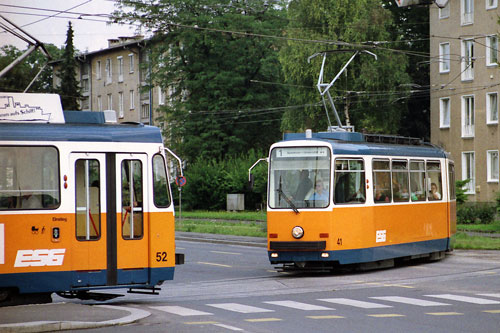 Linz Trams - www.simplompc.co.uk - Simplon Postcards