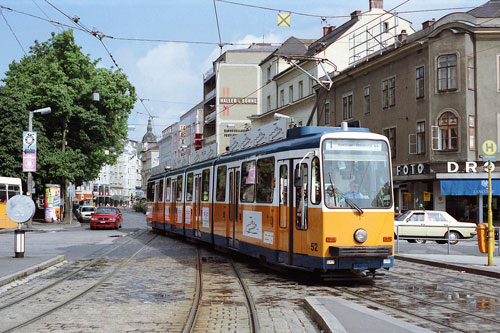 Linz Trams - www.simplompc.co.uk - Simplon Postcards