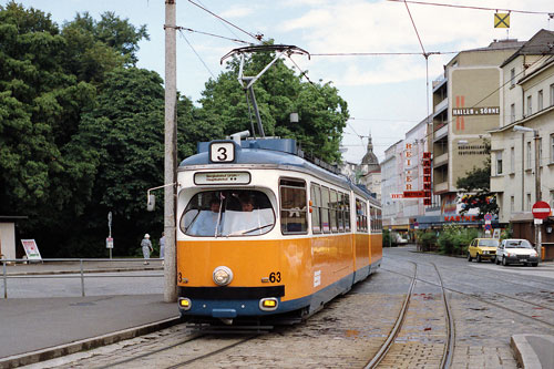 Linz Trams - www.simplompc.co.uk - Simplon Postcards