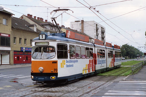 Linz Trams - www.simplompc.co.uk - Simplon Postcards