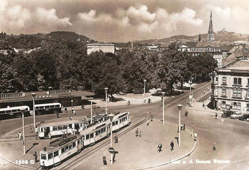 Linz Trams - www.simplompc.co.uk - Simplon Postcards