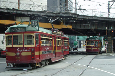 MELBOURNE TRAMS - Photo: ©2011 Ian Greig - www.simplompc.co.uk