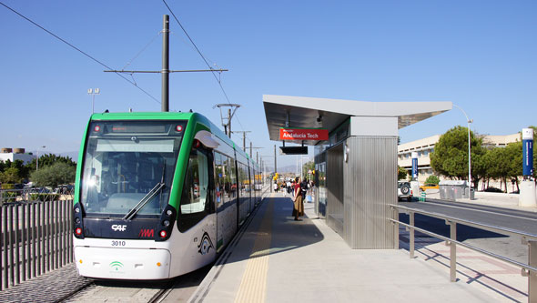 Metro Malaga - Photo: © Ian Boyle, 27th September 2014www.simplonpc.co.uk