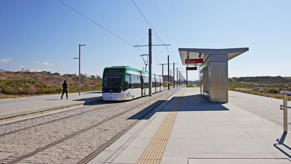 Metro malaga - Photo: © Ian Boyle, 27th September 2014www.simplonpc.co.uk