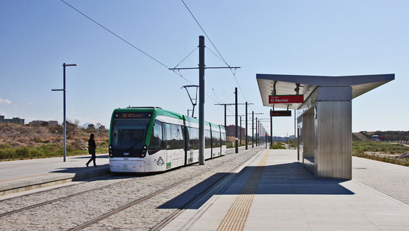 Metro malaga - Photo: © Ian Boyle, 27th September 2014www.simplonpc.co.uk