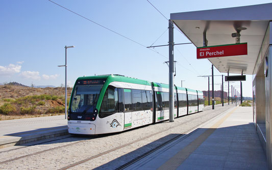 Metro malaga - Photo: © Ian Boyle, 27th September 2014www.simplonpc.co.uk