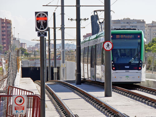 Metro malaga - Photo: © Ian Boyle, 27th September 2014www.simplonpc.co.uk