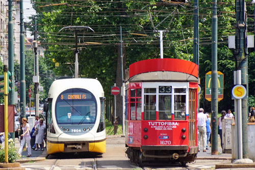 ATM - Milan Trams - Peter Witt - www.simplonpc.co.uk