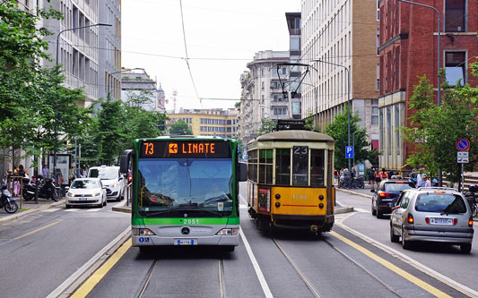 ATM - Milan Trams - Peter Witt - www.simplonpc.co.uk