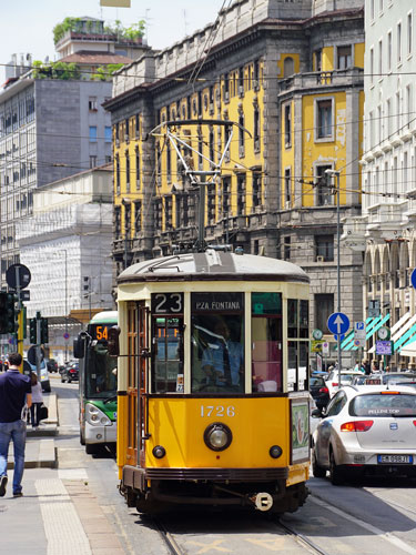 ATM - Milan Trams - Peter Witt - www.simplonpc.co.uk