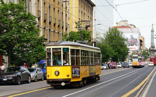 ATM - Milan Trams - Peter Witt - www.simplonpc.co.uk