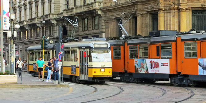 ATM - Milan Trams - Stanga/TIBB Articulated Trams - www.simplonpc.co.uk