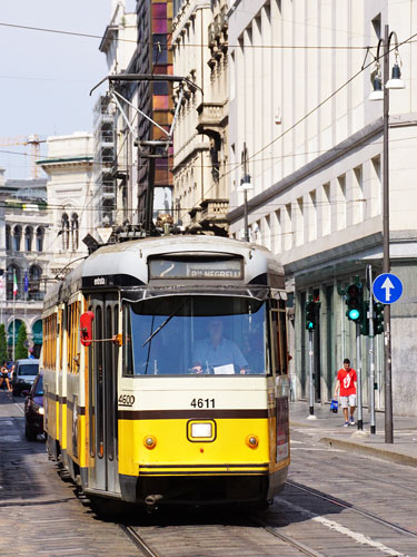 ATM - Milan Trams - Stanga/TIBB Articulated Trams - www.simplonpc.co.uk