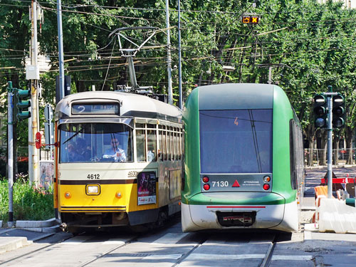 ATM - Milan Trams - Stanga/TIBB Articulated Trams - www.simplonpc.co.uk