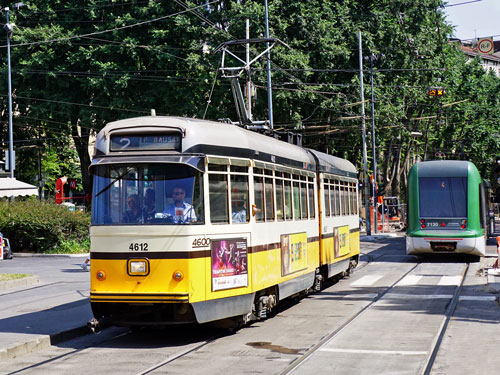 ATM - Milan Trams - Stanga/TIBB Articulated Trams - www.simplonpc.co.uk