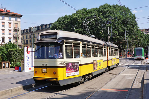 ATM - Milan Trams - Stanga/TIBB Articulated Trams - www.simplonpc.co.uk