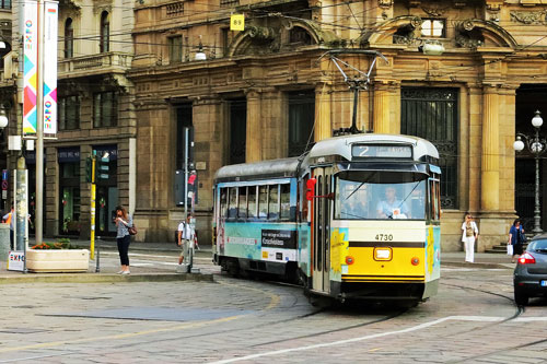 ATM - Milan Trams - Stanga/TIBB Articulated Trams - www.simplonpc.co.uk