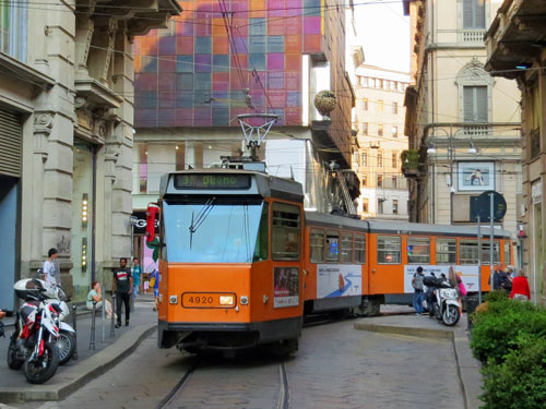 ATM - Milan Trams - Jumbo Articulated Trams - www.simplonpc.co.uk