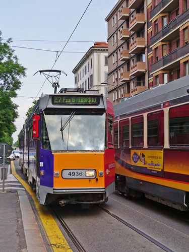 ATM - Milan Trams - Jumbo Articulated Trams - www.simplonpc.co.uk