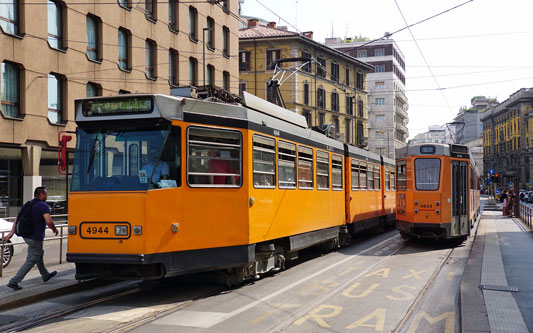 ATM - Milan Trams - Jumbo Articulated Trams - www.simplonpc.co.uk