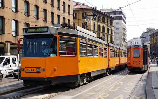 ATM - Milan Trams - Jumbo Articulated Trams - www.simplonpc.co.uk