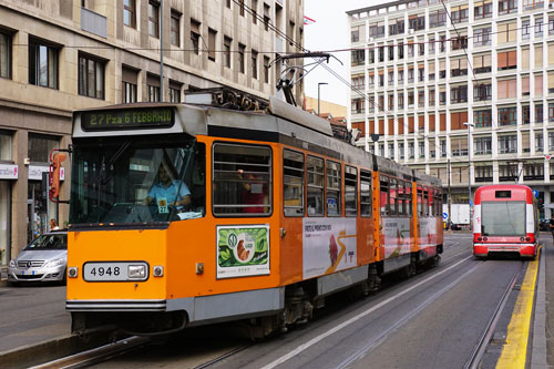 ATM - Milan Trams - Jumbo Articulated Trams - www.simplonpc.co.uk