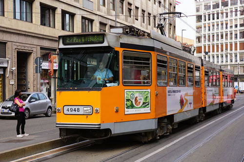 ATM - Milan Trams - Jumbo Articulated Trams - www.simplonpc.co.uk