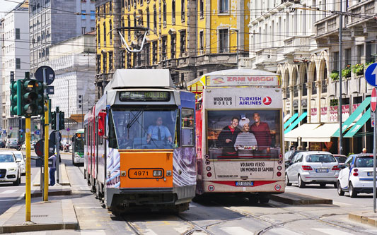 ATM - Milan Trams - Jumbo Articulated Trams - www.simplonpc.co.uk