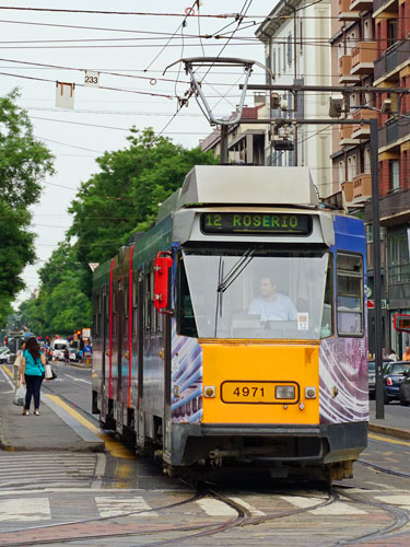 ATM - Milan Trams - Jumbo Articulated Trams - www.simplonpc.co.uk