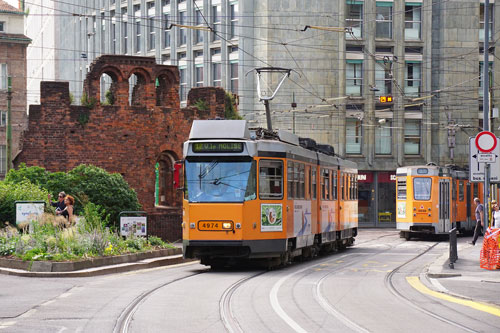 ATM - Milan Trams - Jumbo Articulated Trams - www.simplonpc.co.uk