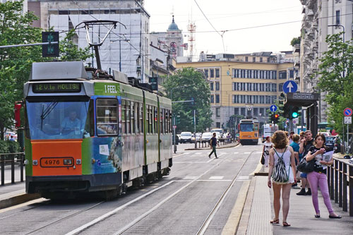 ATM - Milan Trams - Jumbo Articulated Trams - www.simplonpc.co.uk