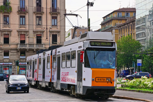 ATM - Milan Trams - Jumbo Articulated Trams - www.simplonpc.co.uk