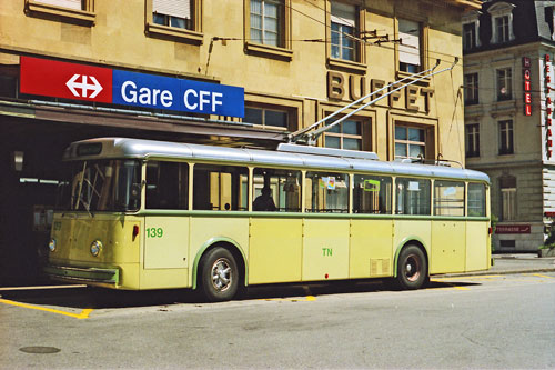 Neuchtel Trams & Trolleybuses - www.simplonpc.co.uk 