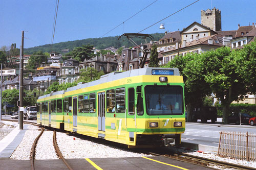 Tramway Neuchatel - www.spimplonpc.co.uk - Photo: ©Ian Boyle 17th May 2016