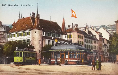 Tramway Neuchatel - www.spimplonpc.co.uk - Photo: ©Ian Boyle 17th May 2016