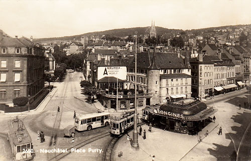 Tramway Neuchatel - www.spimplonpc.co.uk - Photo: ©Ian Boyle 17th May 2016