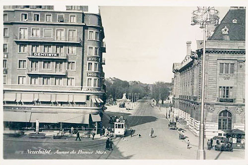 Tramway Neuchatel - www.spimplonpc.co.uk - Photo: ©Ian Boyle 17th May 2016