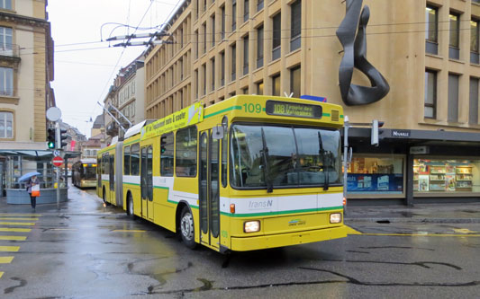 Tramway Neuchatel - www.spimplonpc.co.uk - Photo: ©Ian Boyle 17th May 2016