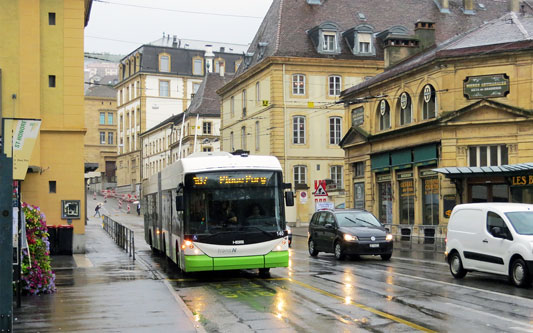 Neuchtel Trams & Trolleybuses - www.simplonpc.co.uk 