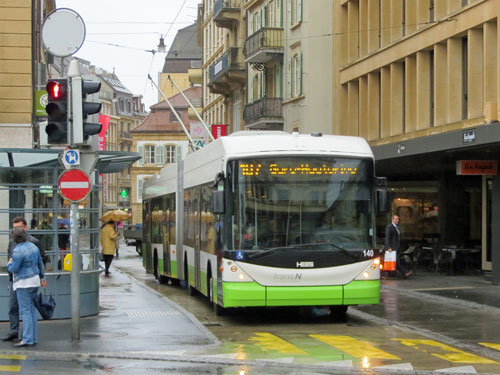 Tramway Neuchatel - www.spimplonpc.co.uk - Photo: ©Ian Boyle 17th May 2016